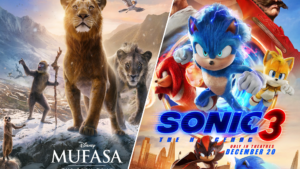 Read more about the article Box Office Showdown: Mufasa: The Lion King Edges Out Sonic the Hedgehog 3