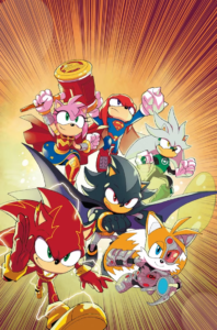 Read more about the article Sonic the Hedgehog Replaces the Justice League in Upcoming DC Crossover Event