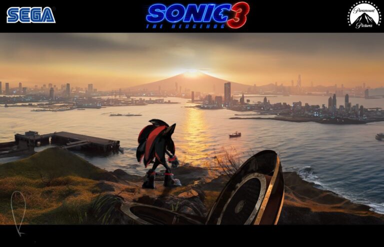 Read more about the article New Sonic the Hedgehog 3 Concept Art Reveals Closer Look at Movie Shadow and Eclipse Cannon Early Designs