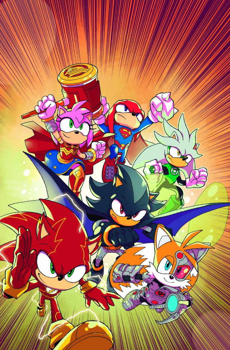 Read more about the article Team Sonic Suits Up in DC x Sonic the Hedgehog #3