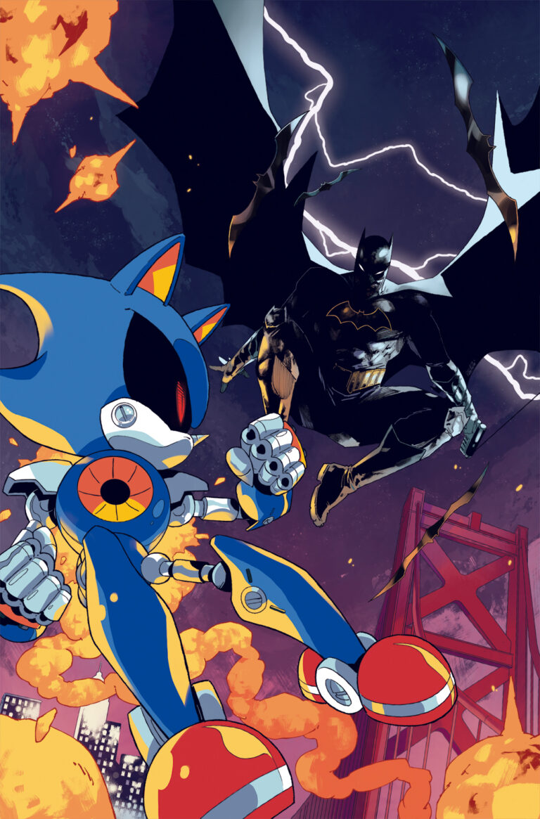 Read more about the article First Look at DC x Sonic the Hedgehog Revealed: Sonic Teams Up with the Justice League in New Crossover Series