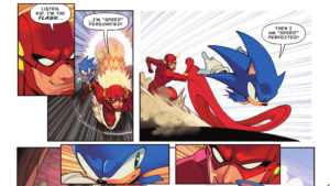 Read more about the article Sonic and The Flash Finally Meet in DC x Sonic the Hedgehog #1—And Yes, It Starts with a Race