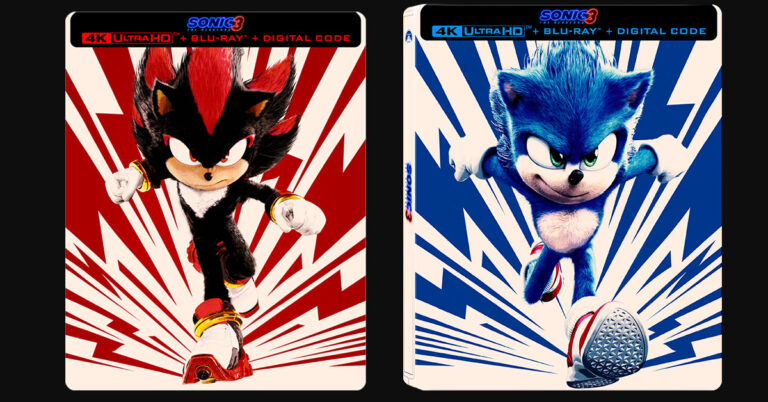 PSA: Sonic the Hedgehog 3 Heads to 4K with Stunning Steelbook Editions This April