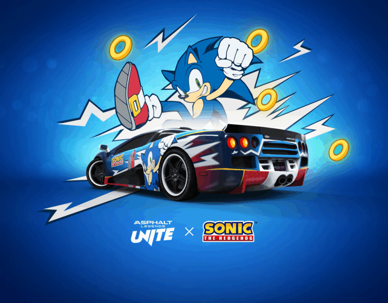 Sonic Speeds into Asphalt Legends Unite in Ring-Chasing Crossover Event
