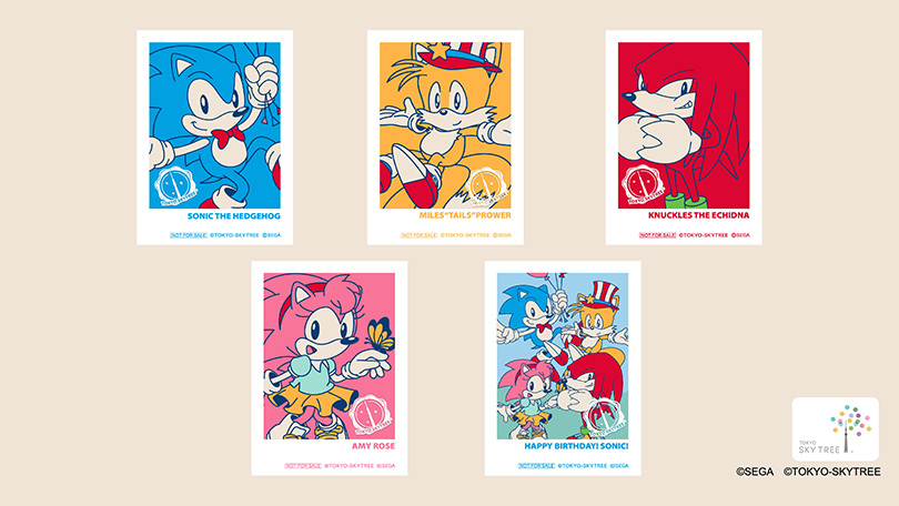 Sonic's Birthday Pop-Up Shop Arrives at Tokyo Solamachi This June