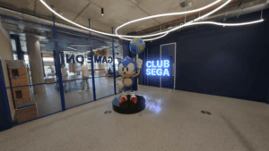 SegaWorld’s Restored Sonic Statue Lives On at Sega Europe’s New HQ