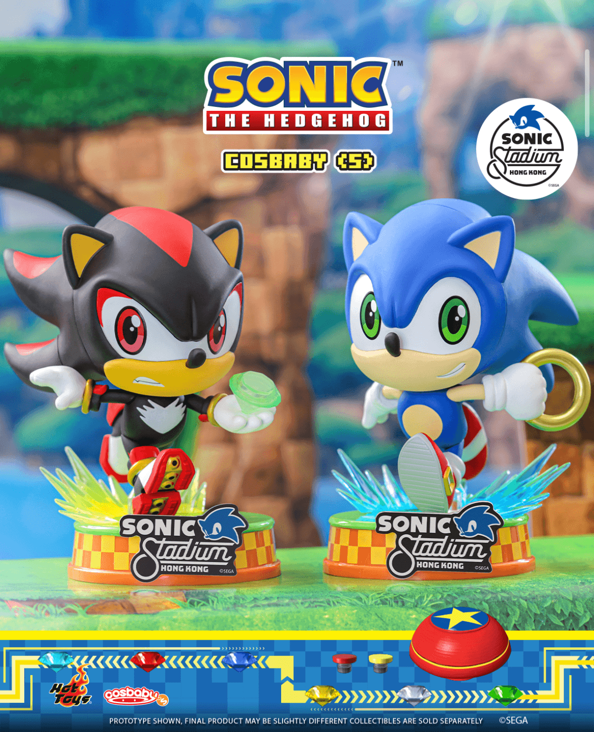 Hot Toys Unveils Sonic the Hedgehog Cosbi Blind Box Series – Sonic