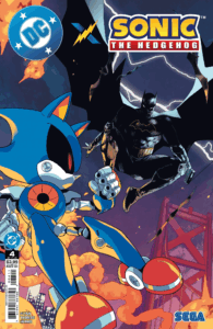 Read more about the article DC x Sonic the Hedgehog #4 Brings Blaze, Superman, and More Into Crossworld Chaos