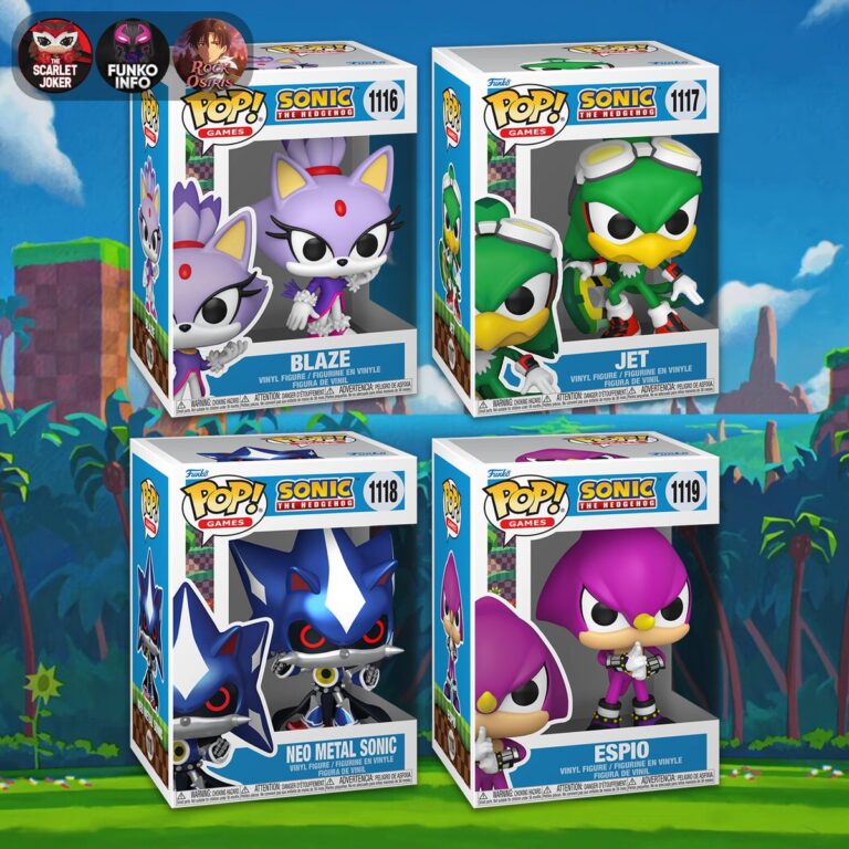 Read more about the article Blaze, Espio, Jet, and Neo Metal Sonic Join the Funko Pop Lineup This Week