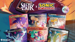 Sonic x Magic: The Gathering Secret Lair Launches Today With Purchase Limits in Place