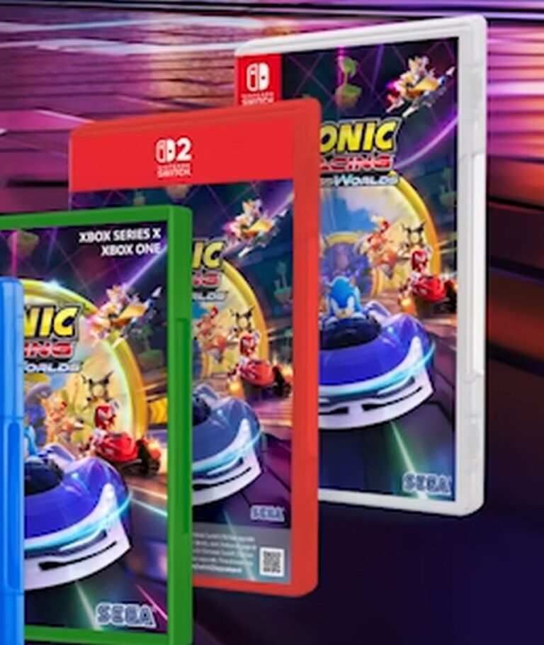 Sonic Racing: CrossWorlds May Be Game Key Card on Switch 2, Not Full Cartridge