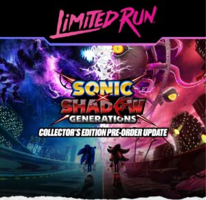 Limited Run Delays Sonic X Shadow Generations Collector’s Edition