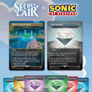 Read more about the article MTG’s Sonic Secret Lair Will Task You With Collecting All Seven Chaos Emeralds