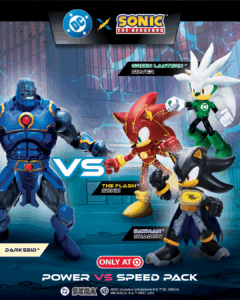 Read more about the article DC x Sonic the Hedgehog Toy Line Revealed, Exclusive to Target