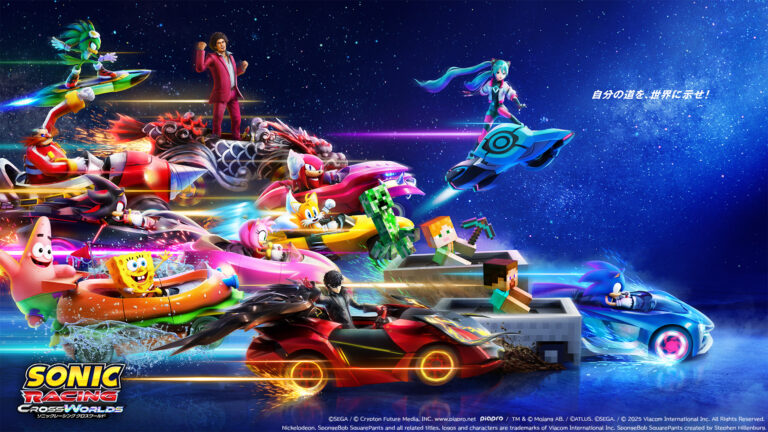 Sonic Racing: CrossWorlds Heads to Esports World Cup 2025 With Live Show Match and Real-World Karting Experience