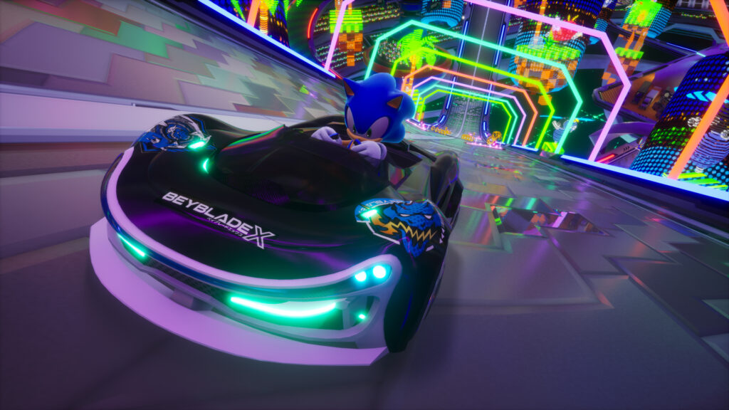 Sonic Racing: CrossWorlds Teams Up with BEYBLADE X for Launch Day Collaboration