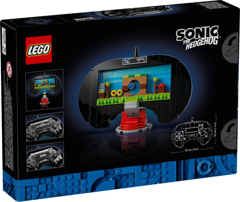 LEGO Reveals SEGA Genesis Controller Set With Hidden Green Hill Zone Scene