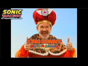Meet “King” Don Pauschauser, the Breakout Star of Sonic Racing: CrossWorlds’ Retro Ad