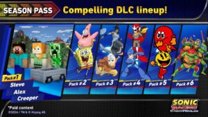 Sonic Racing: CrossWorlds Individual DLC Pack Pricing Revealed on Nintendo eShop, Sonic Prime Characters