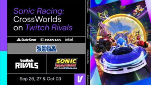 SEGA and Twitch Rivals Announce First Official Sonic Racing: CrossWorlds Tournament