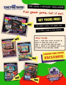 Read more about the article SEGA and Console Heroes Launch Retro-Themed SEGA Circular Challenge