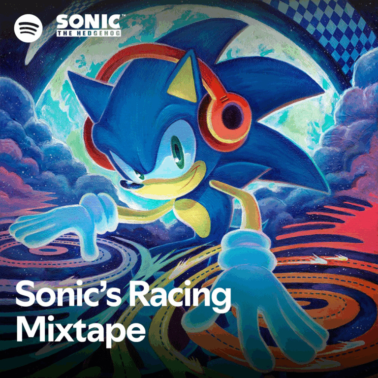 SEGA Launches Sonic Racing Spotify Playlist With Exclusive Cover Art