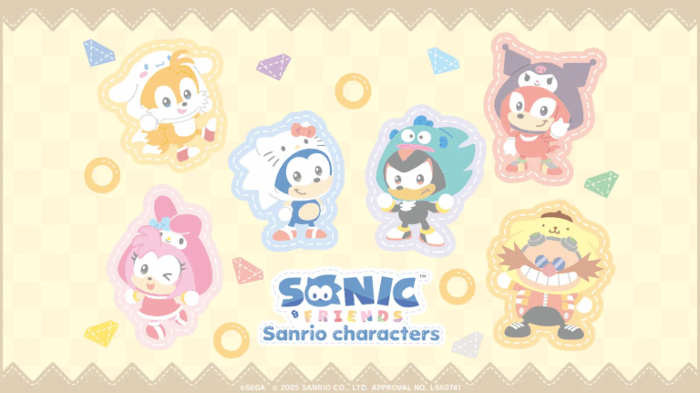 Sonic x Sanrio Plush Collection Announced at Tokyo Toy Show 2025