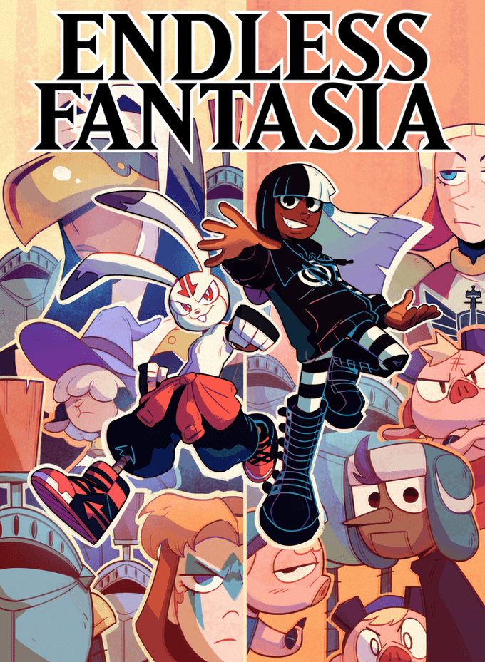 Sonic the Hedgehog Writer Launches ENDLESS FANTASIA, a Kingdom Hearts-Inspired All-Ages Comic Promoting Literacy