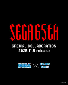 SEGA x FREAK’S STORE 65th Anniversary Collection Launches November 5 Featuring Sonic, Yakuza, and More