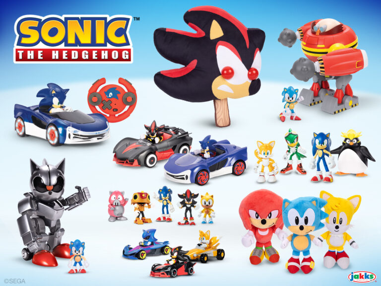 SEGA and JAKKS Pacific Renew Global Sonic the Hedgehog Toy Partnership Through 2029