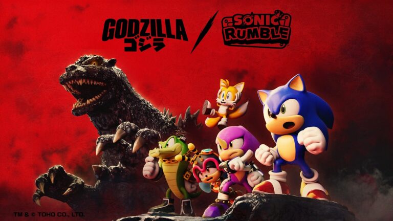 Godzilla Invades Sonic Rumble in Massive Kaiju Crossover Event This December