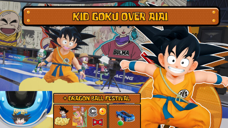 Dragon Ball Kid Goku Mod Transforms Sonic Racing: CrossWorlds Into an Unofficial Anime Crossover