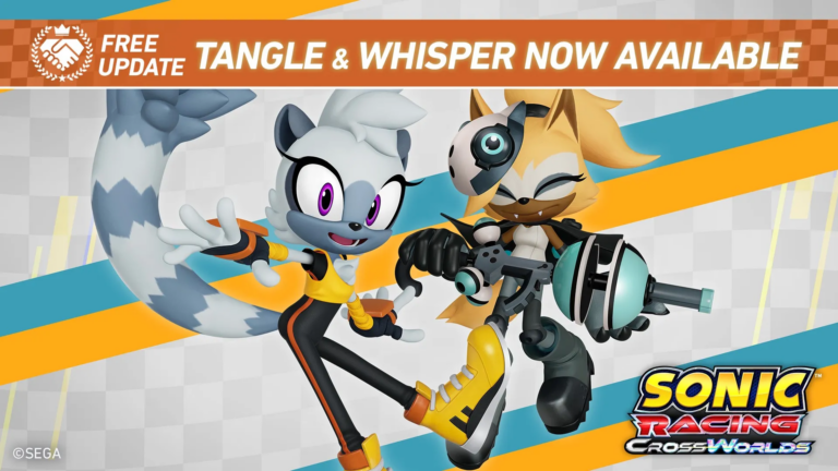 Tangle & Whisper Now Playable in Sonic Racing: CrossWorlds as Free Content Drop