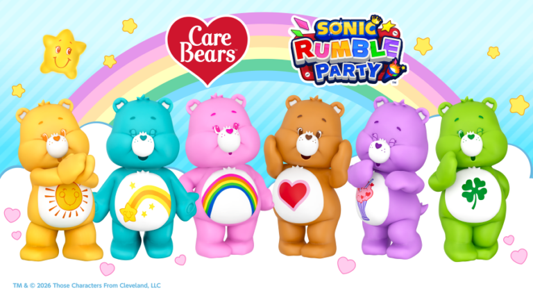 Sonic Rumble Launches Care Bears Crossover Event With Free Share Bear Skin