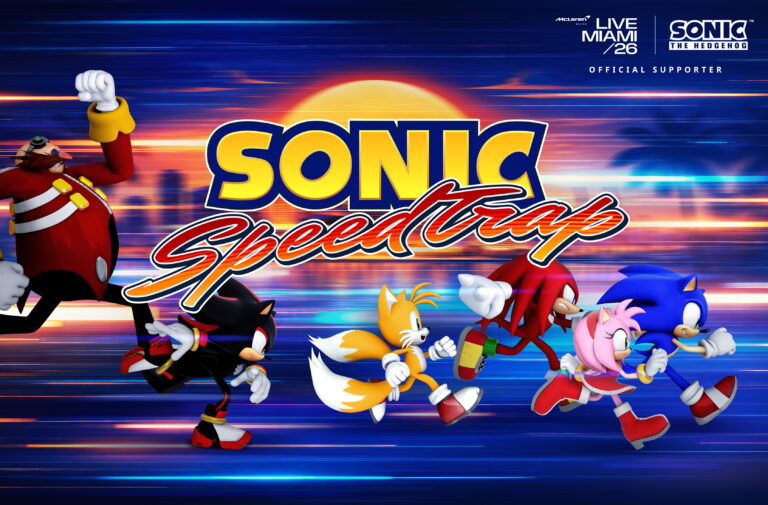 Sonic the Hedgehog Joins McLaren Racing Live Miami With Fan Activations, Mascots, and Sonic Rumble Party Event