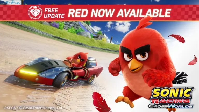 Sonic Racing: CrossWorlds Free Angry Birds Content Drop Officially Available