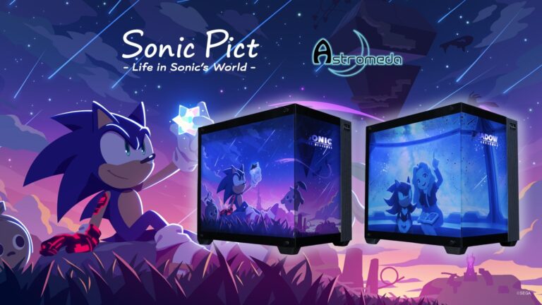 Sonic the Hedgehog x Astromeda PC Collection Launches in Japan With SONIC PICT PCs, Keyboard, and Mouse Pads