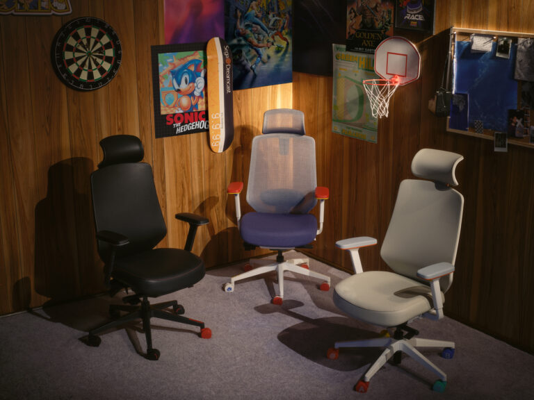 Branch and SEGA Reveal First Official Gaming Chair Collection Featuring Sonic, Genesis, and Dreamcast Designs