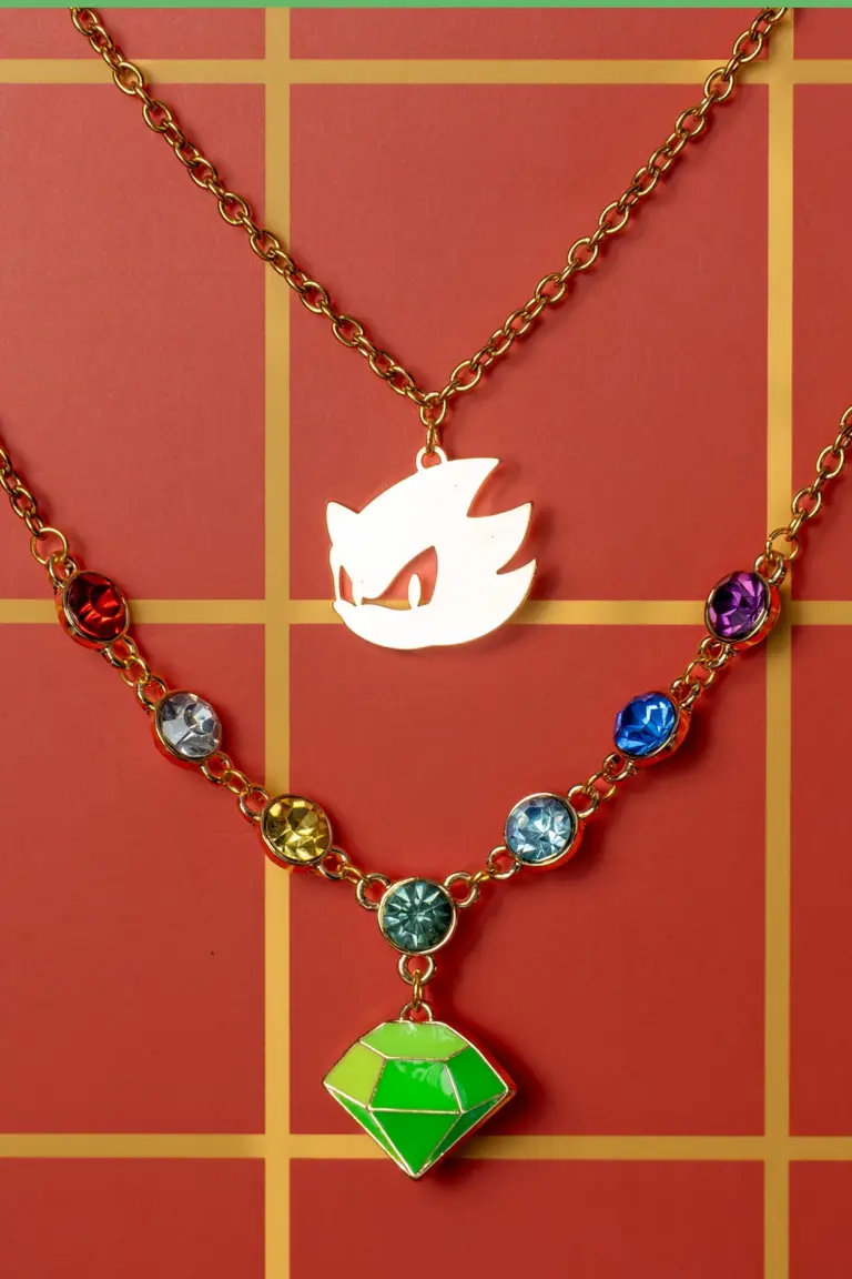 Official SEGA Shop Opens Pre-Orders for Super Sonic Emeralds Necklace