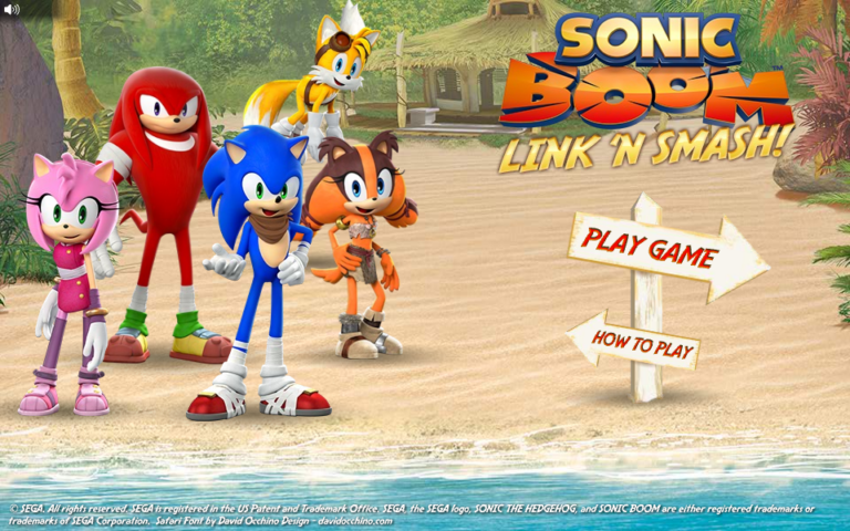 Sonic Boom: Link ‘n Smash! Preserved Online With Cartoon Network Flash Game Collection