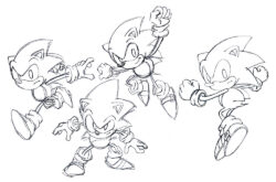Naoto Ohshima Shares Sonic 35th Anniversary Artwork Draft for Official Sonic Rewind Wallpaper