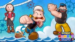 Sonic Rumble Party Adds Popeye in New Crossover Event on May 20