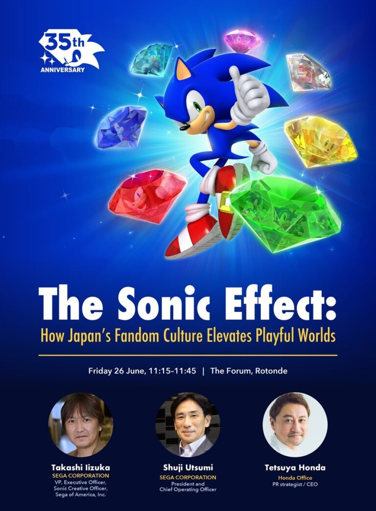 SEGA Brings Sonic’s 35th Anniversary to Cannes Lions With “The Sonic Effect” Panel
