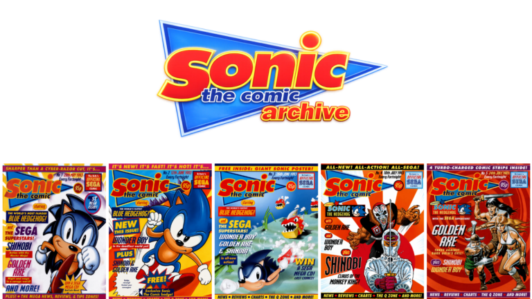 Sonic the Comic Remastered Project Begins Rebuilding Fleetway’s 223-Issue Run