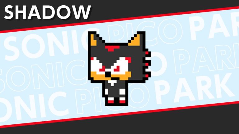 Shadow and Sonic Pico Cat Join SONIC PICO PARK as Playable Characters