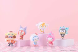SONIC & FRIENDS x Sanrio Characters Adds Fuzzy Figures and New Silver, Chao, and Rouge Mascots