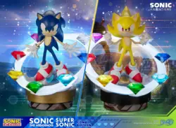First 4 Figures Opens Pre-Orders for Sonic Frontiers Sonic and Super Sonic Statues
