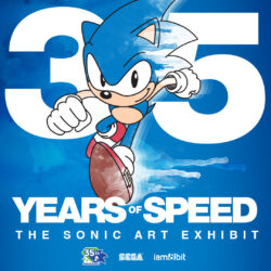 SEGA and iam8bit Announce 35 Years of Speed Sonic Art Exhibits and Global Fan Art Showcase