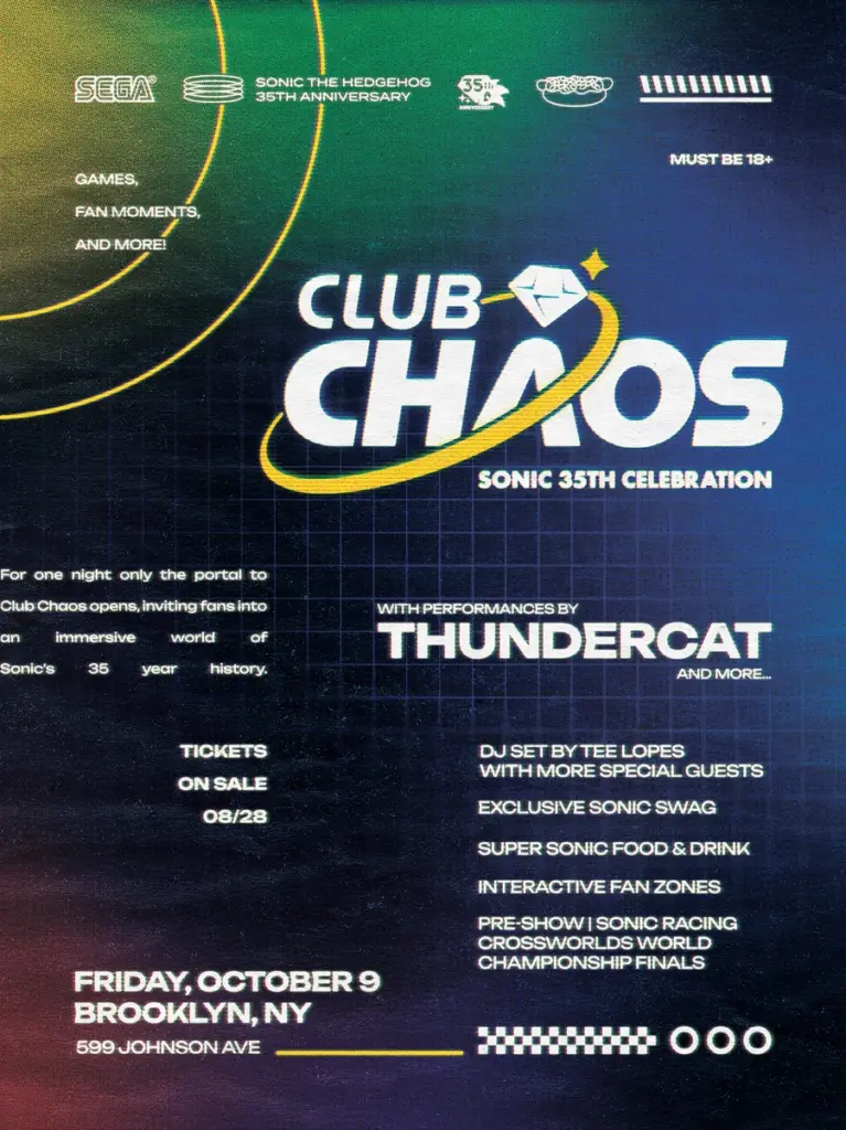 Sonic’s Chaos Hunt Heads to New York City With Blue Emerald Drop, Sonic, Shadow, and Exclusive Comic