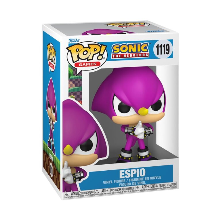 Funko POP! Games: Sonic the Hedgehog – Espio the Chameleon | Official Video Games Merch